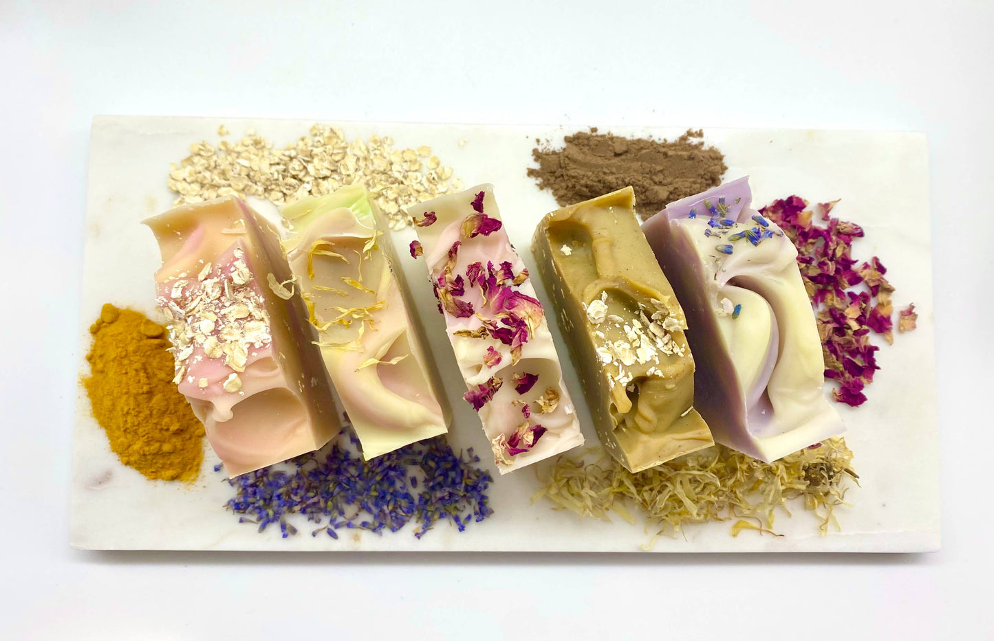 SARATOGA NATURAL BODY CARE LLC - Calendula Lemongrass Handmade Soap Bar NATURAL VEGAN