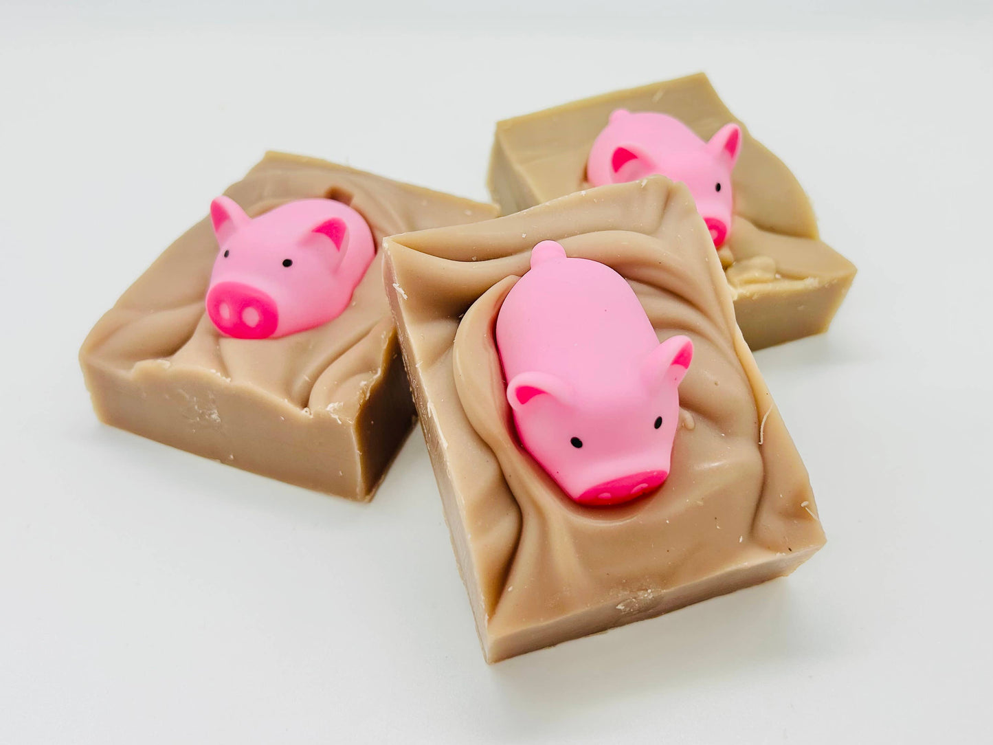 SARATOGA NATURAL BODY CARE LLC - Piggy Handmade Soap Bar for Kids VEGAN COLD PROCESS