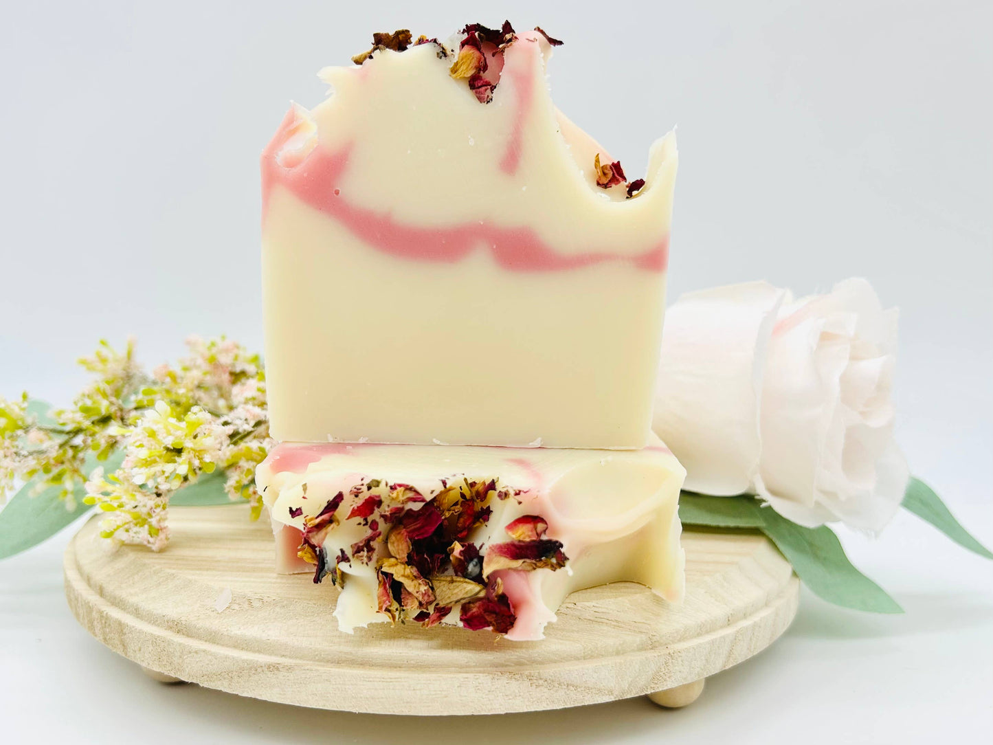 SARATOGA NATURAL BODY CARE LLC - Morning Dew Handmade Soap Bar VEGAN COLD PROCESS